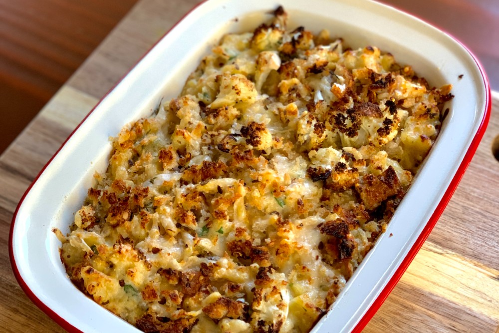 RECIPE: Andy Allen's Cauliflower Mac And Cheese - KIDDO Mag