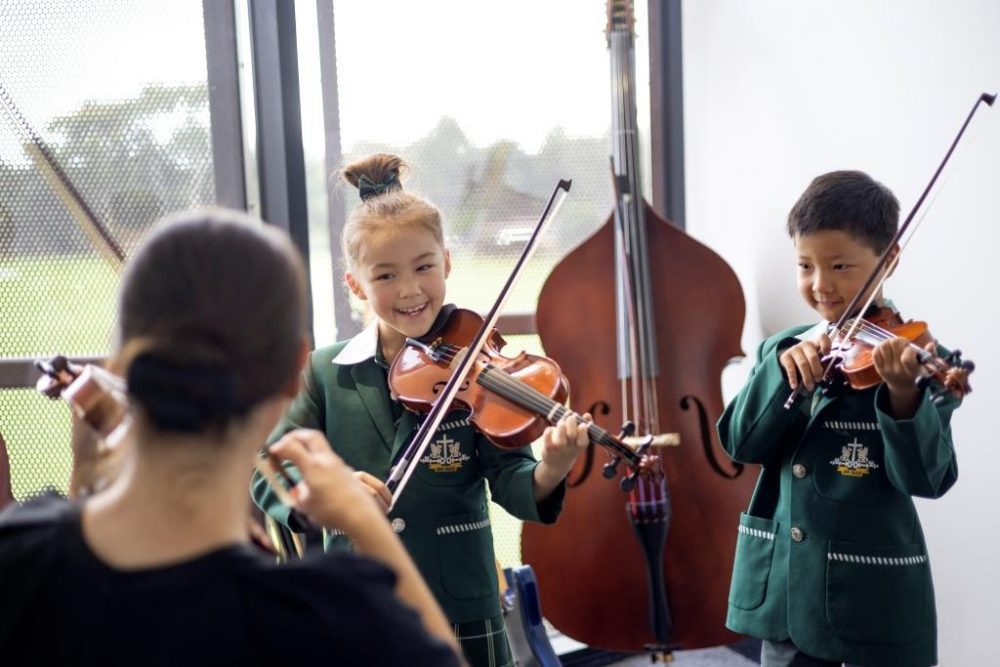 Westminster music students