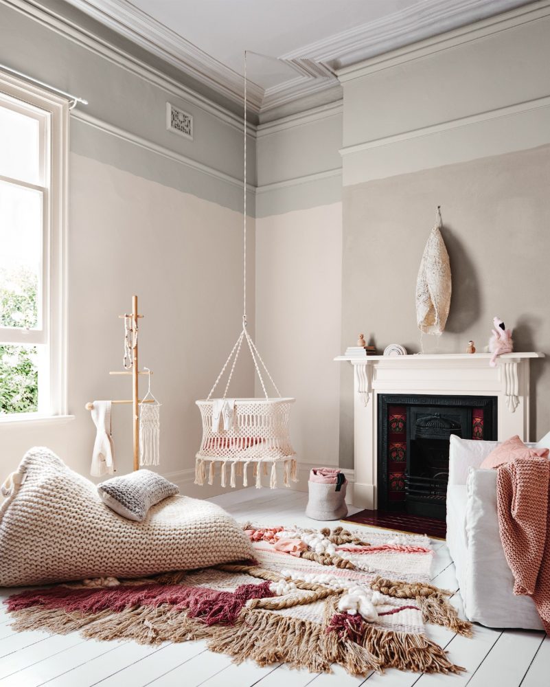 Dulux colour palette babies room