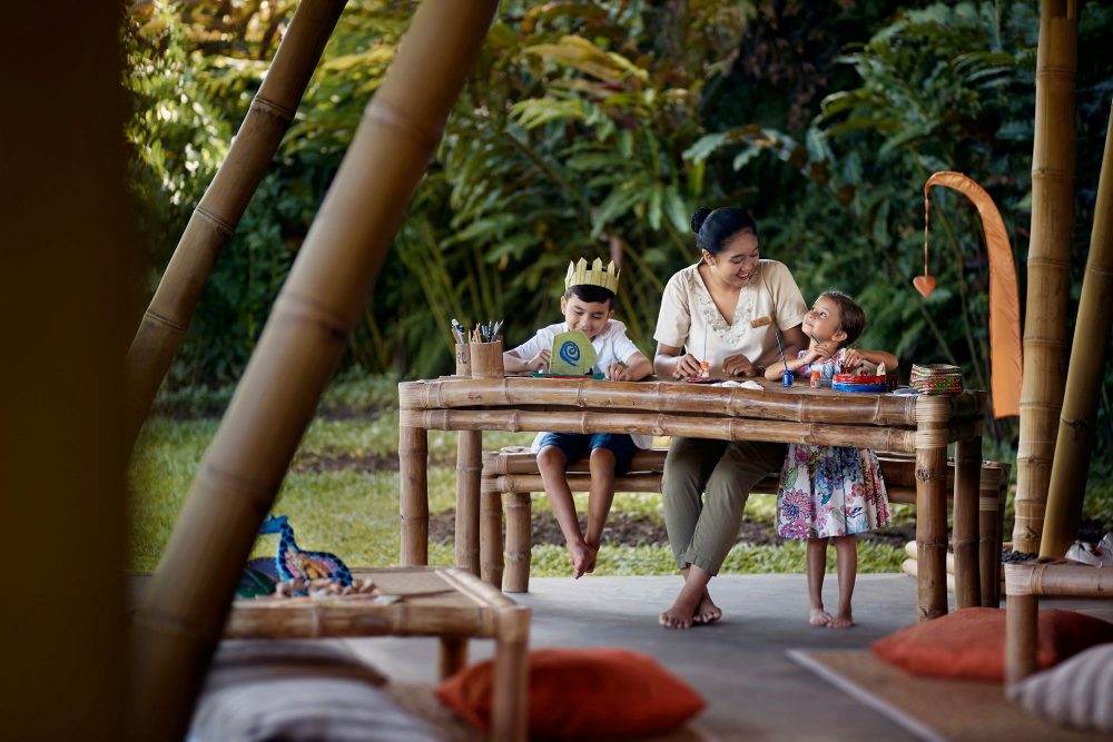 Hotels in Bali with kids clubs