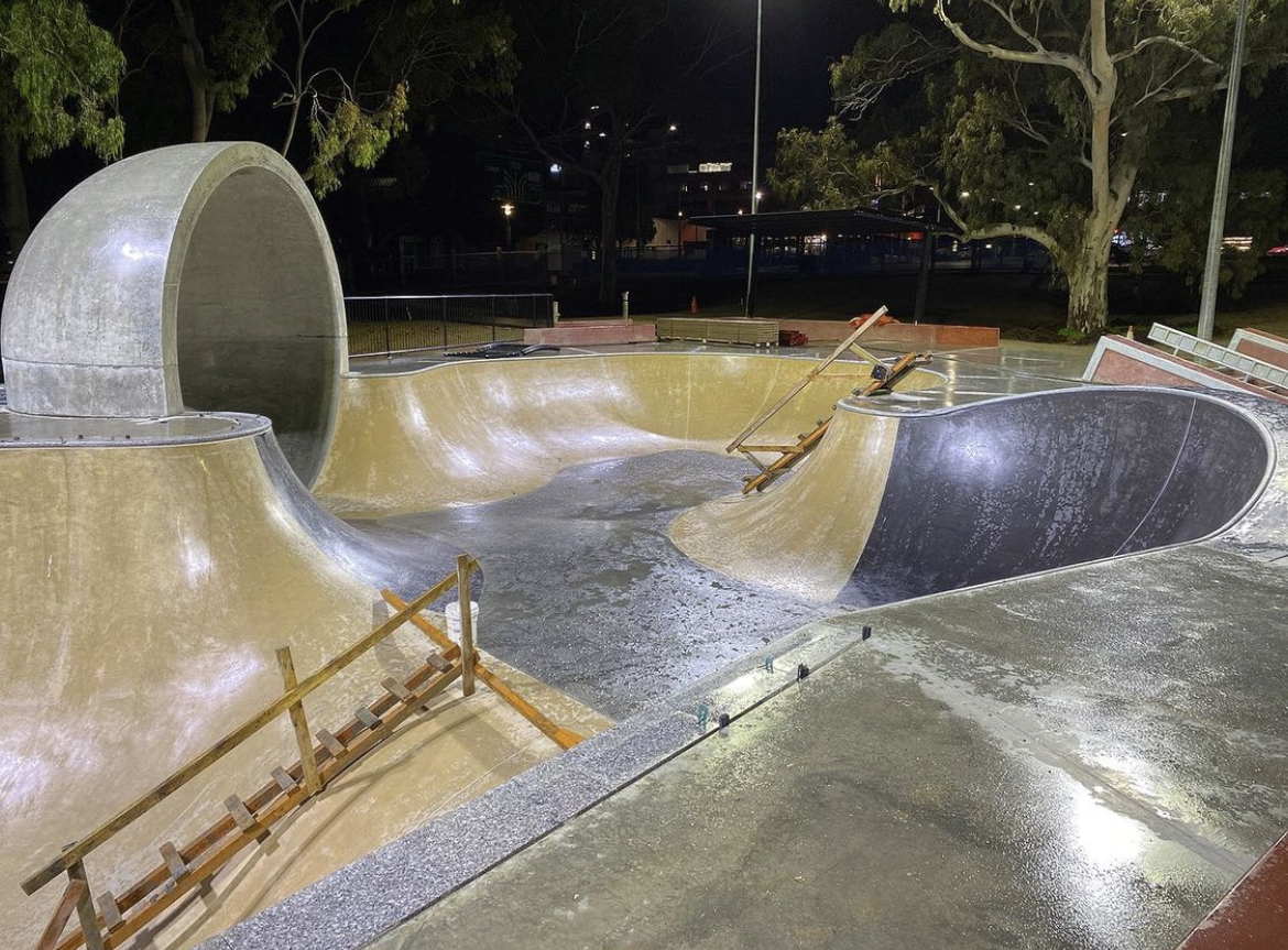 Adelaide city skatepark