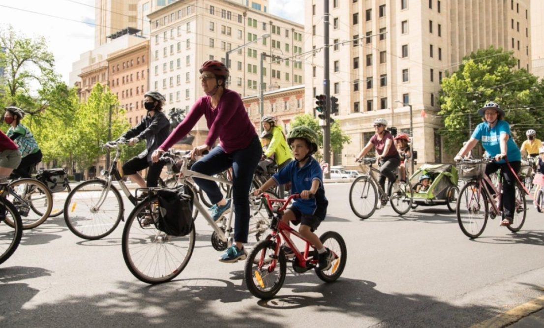 kidical mass event adelaide