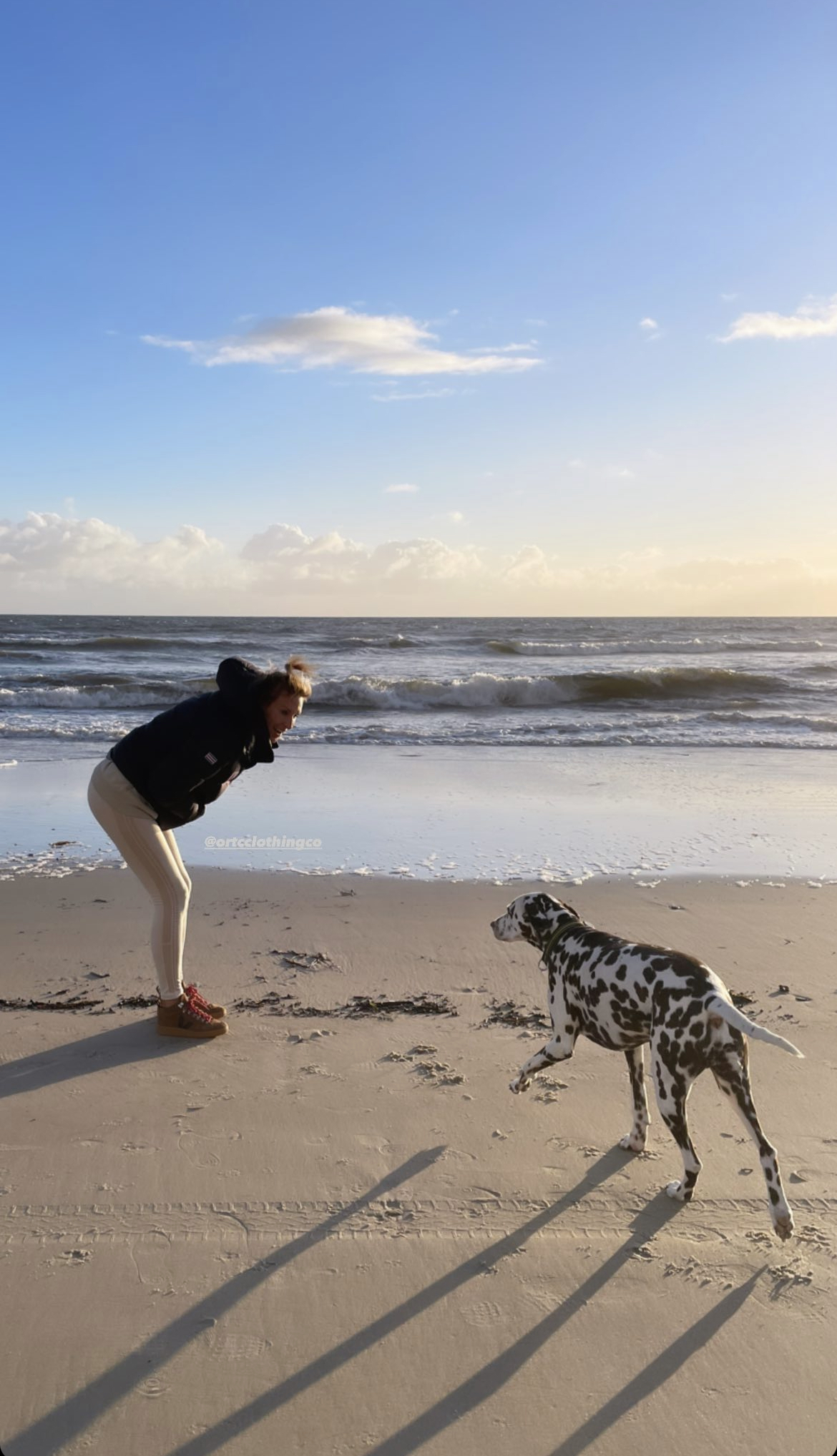 Henley and Rebecca Morse on beach