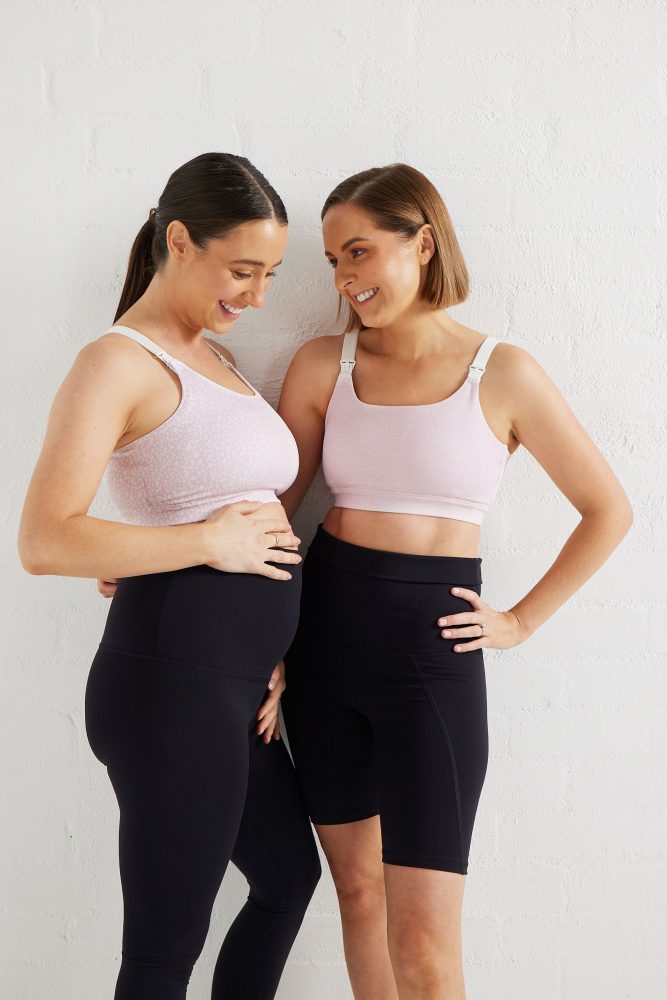 maternity and breastfeeding activewear