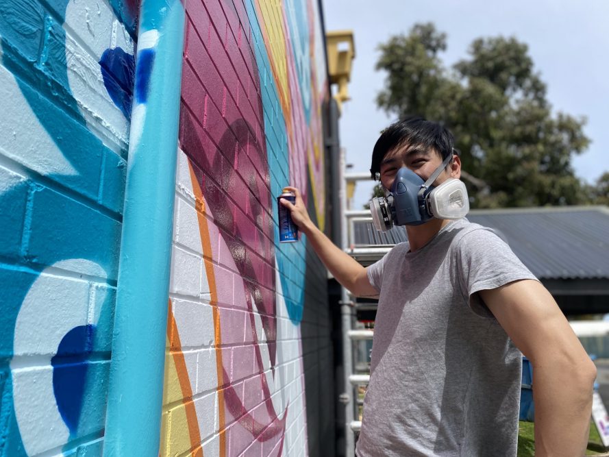 Leah Grant Mural Hendon