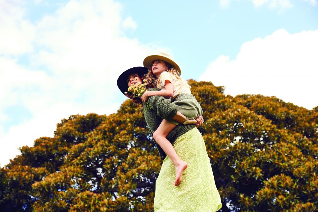 Kate Ritchie and Daughter Mae