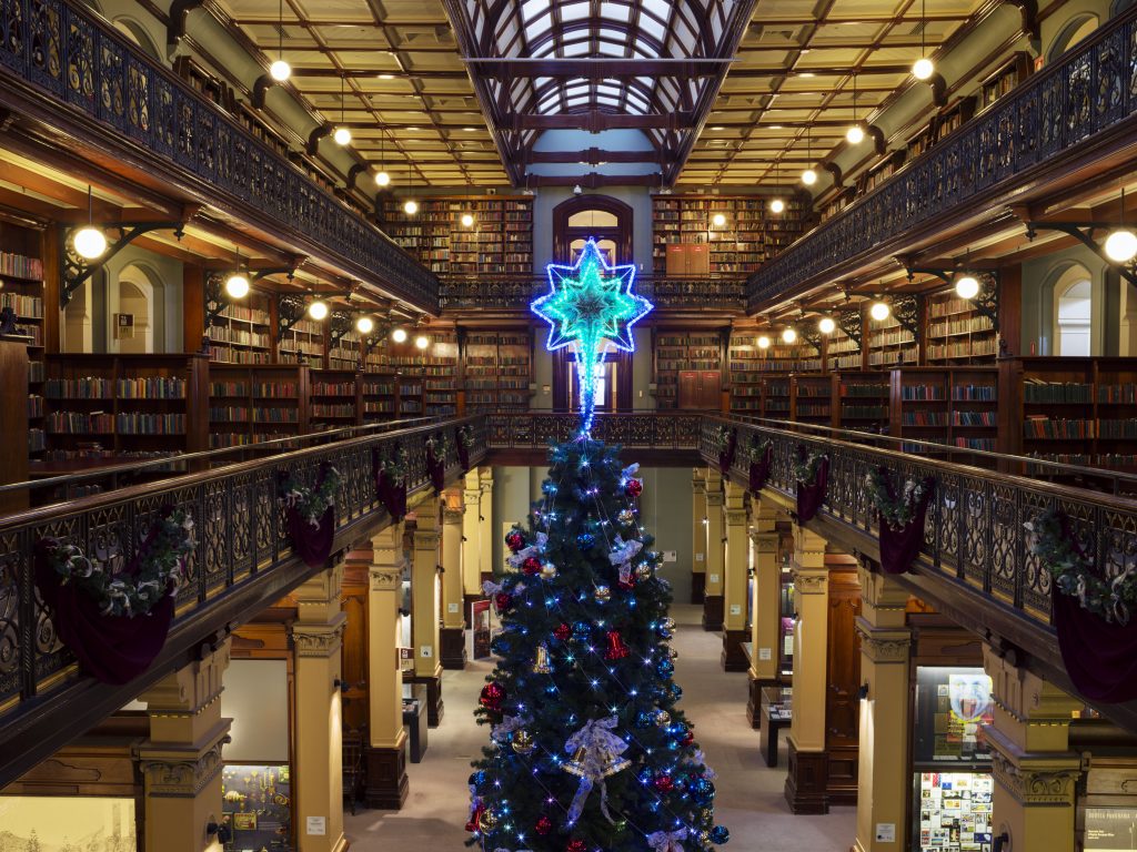 christmas tree mortlock library