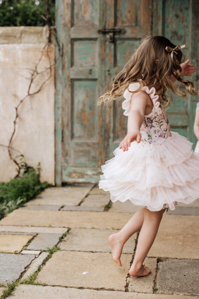 Flower girl dress david clearance jones