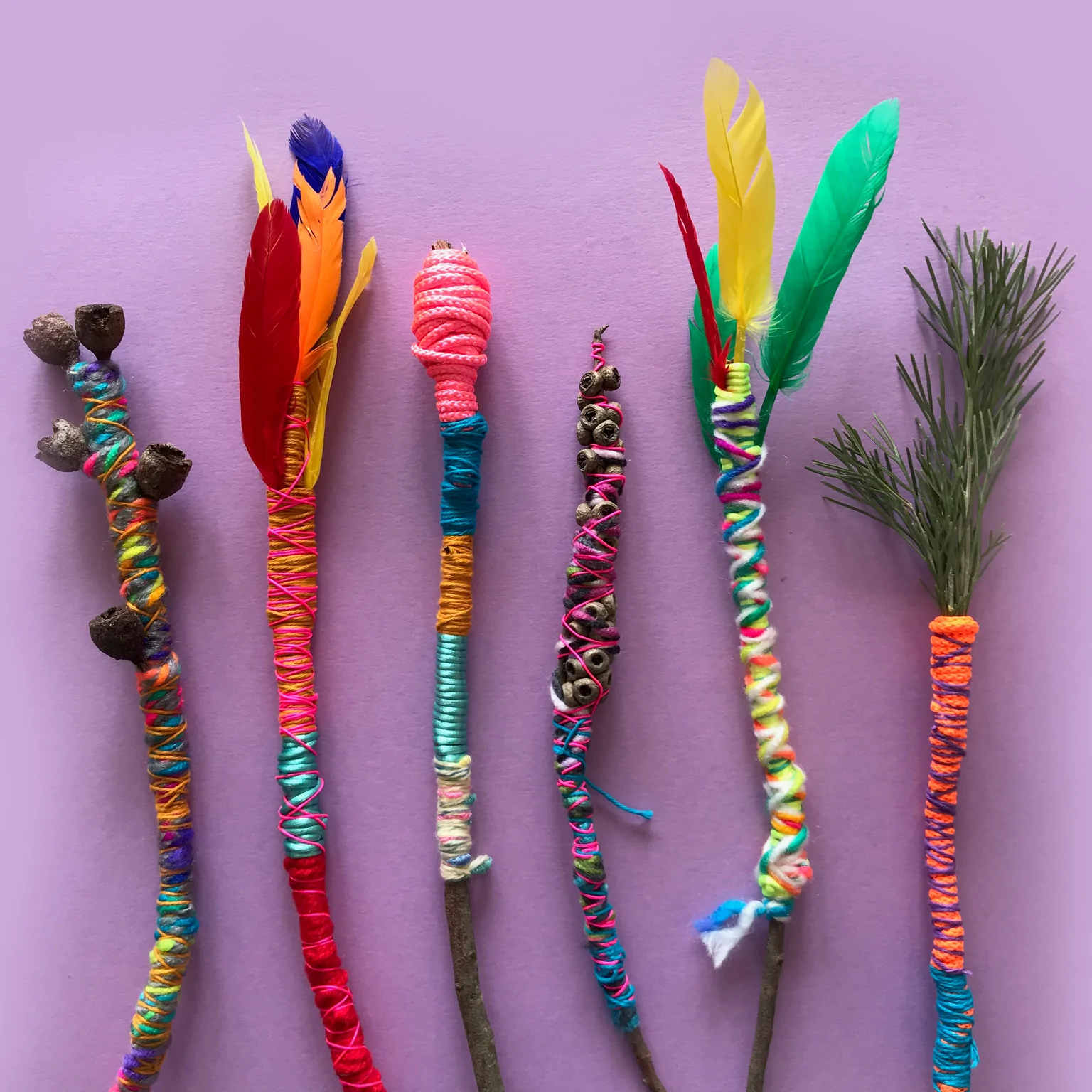 home made magic wands for kids