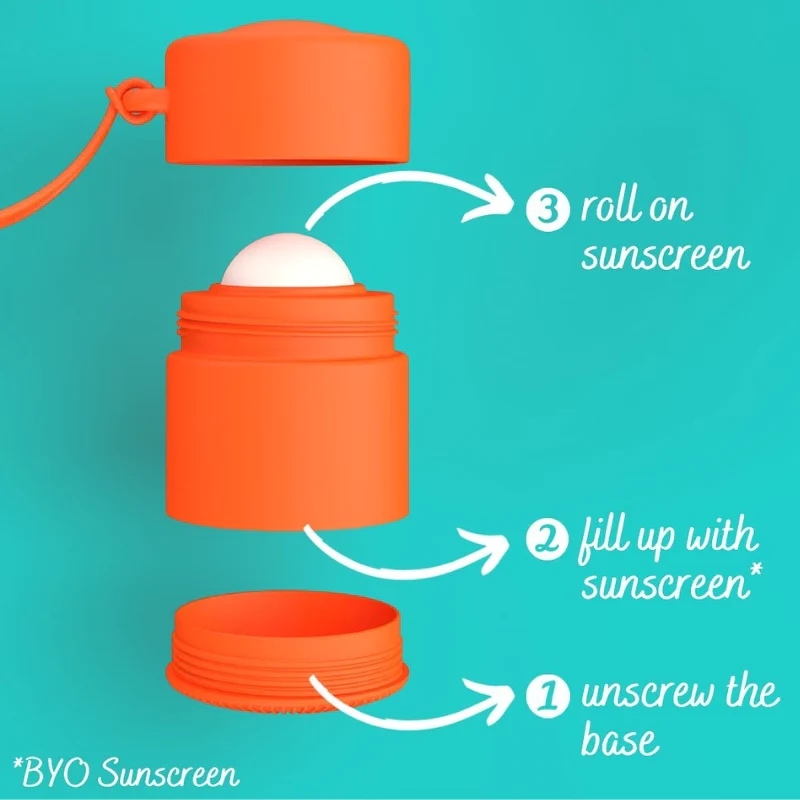 how solmates sunscreen applicator works