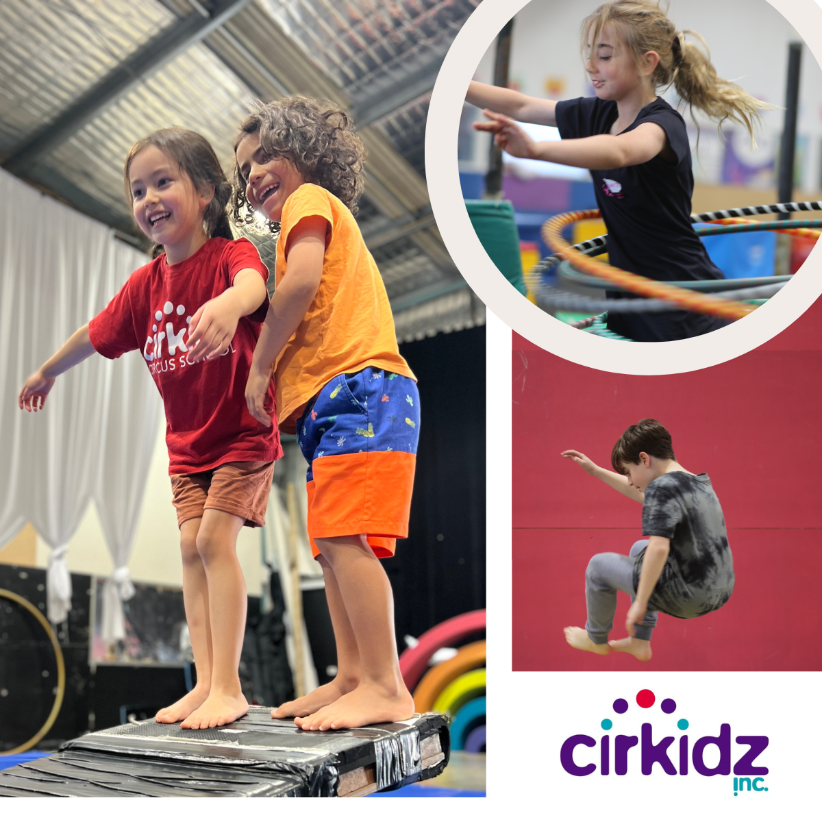 Cirkidz school holidays winter