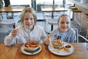 Kid friendly dining at Mr nicks
