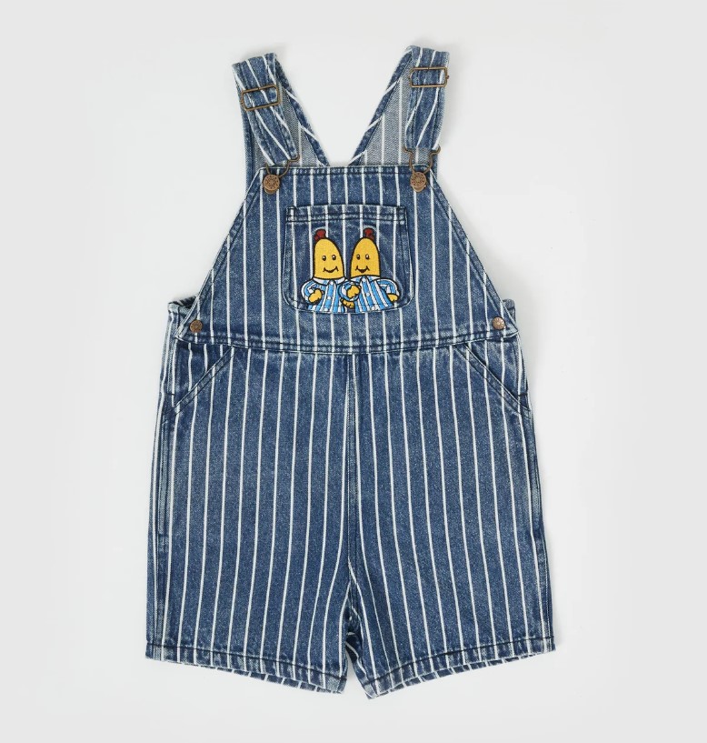 Bananas in Pyjamas overalls.