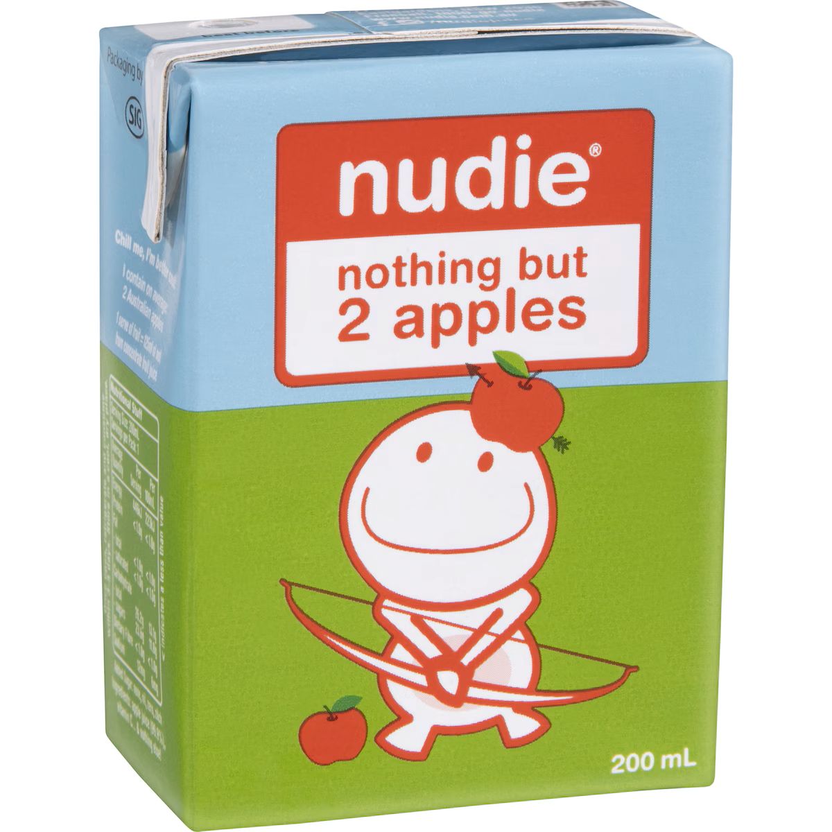 Nudie Apple Juice.