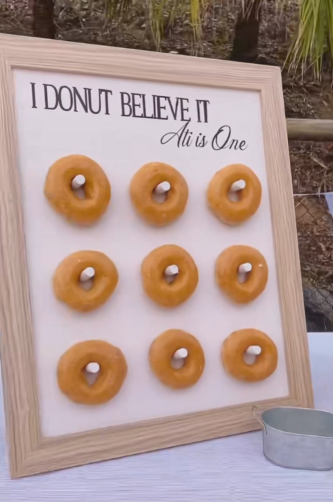 Donut wall.