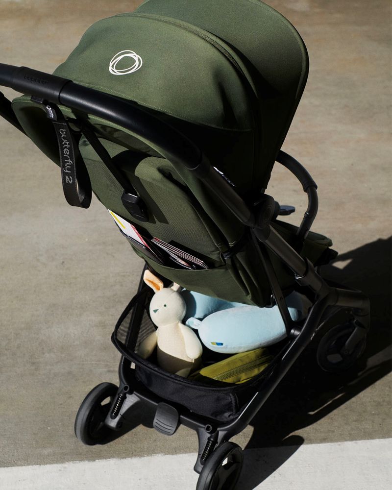 Pram with storage.