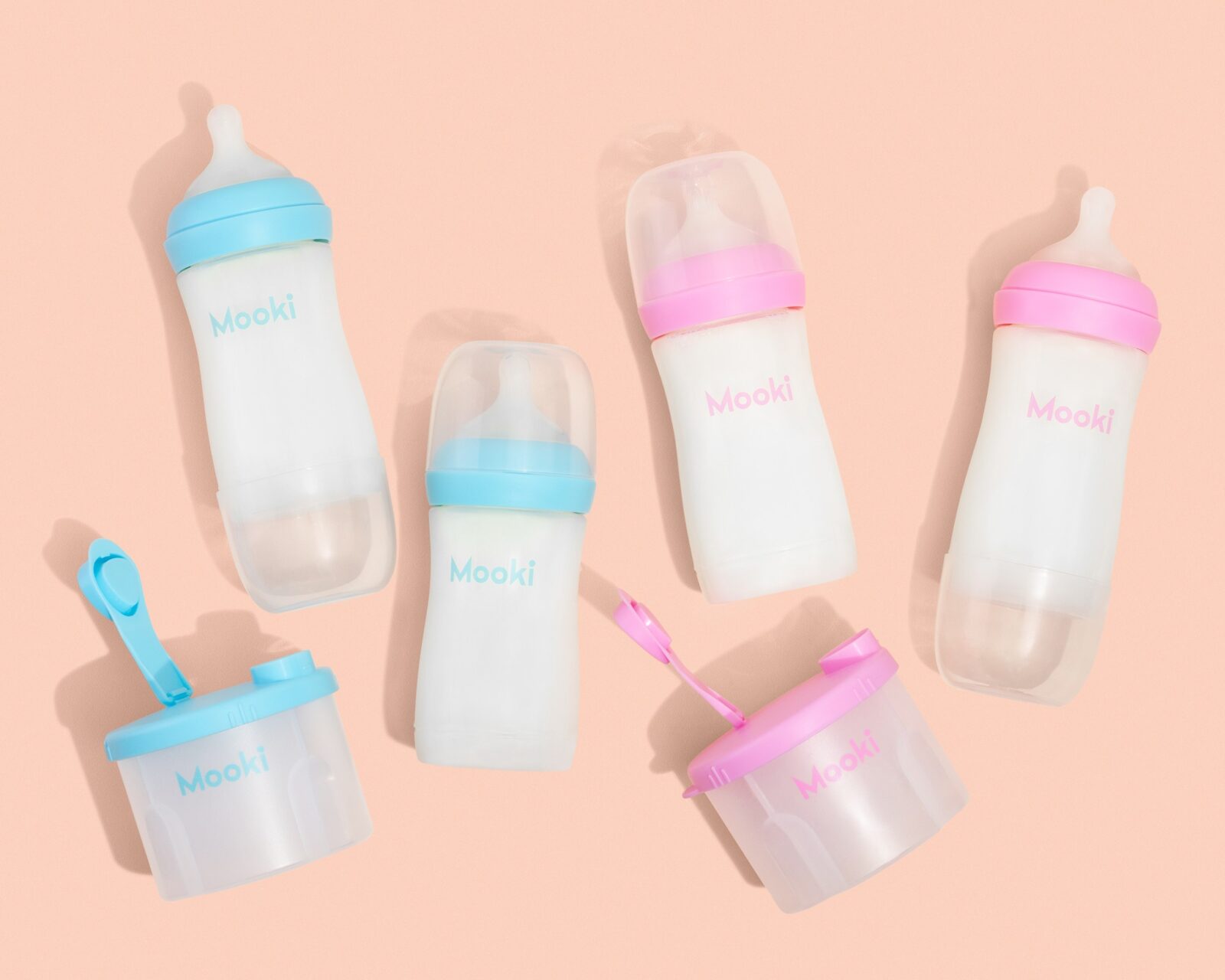 Mooki bottles.