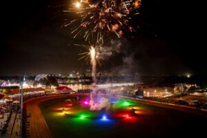 Fireworks at the Royal Adelaide Show.