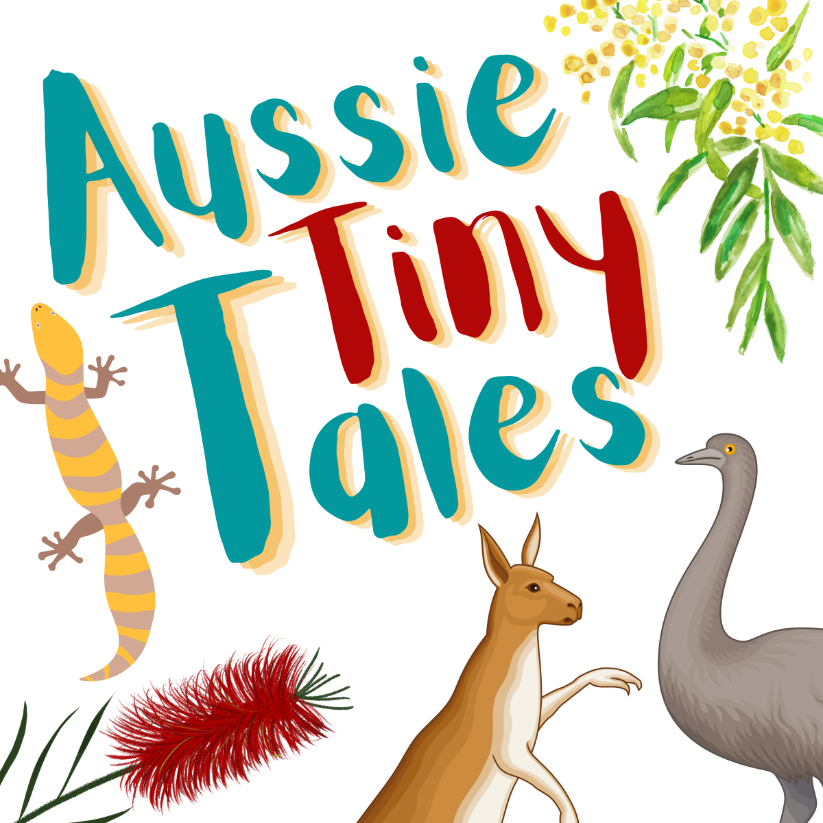  A collection of Australian tiny tales featuring vibrant illustrations and engaging stories for young readers.