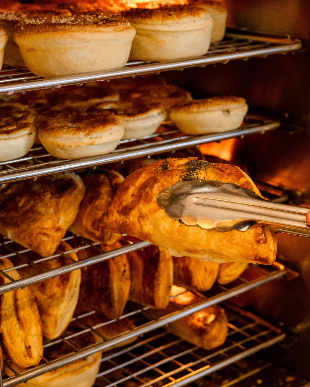 Cheese + veggie pasty