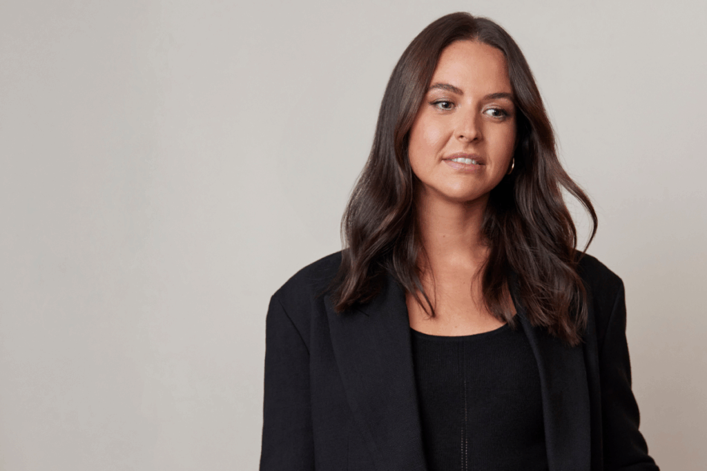Iris & Wool's founder, Emily.