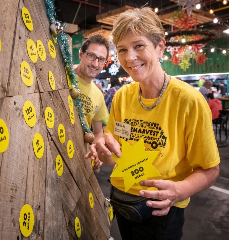 Oz Harvest Xmas tree.