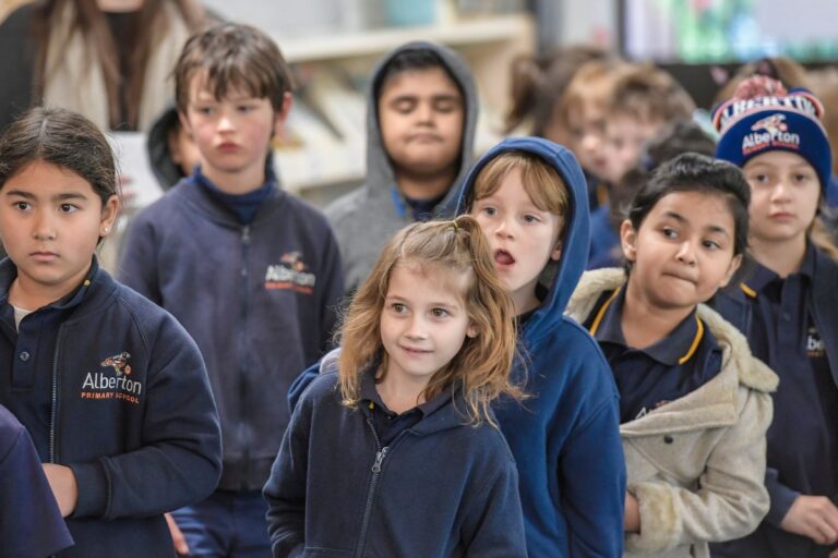 Patch Theatre kids participate in theatre.