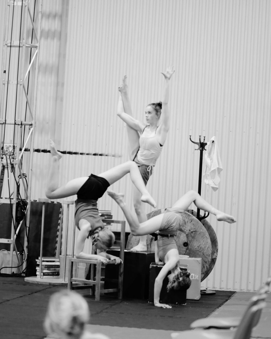 teen actobats rehearsing for performance THE PACK Adelaide Fringe 2026