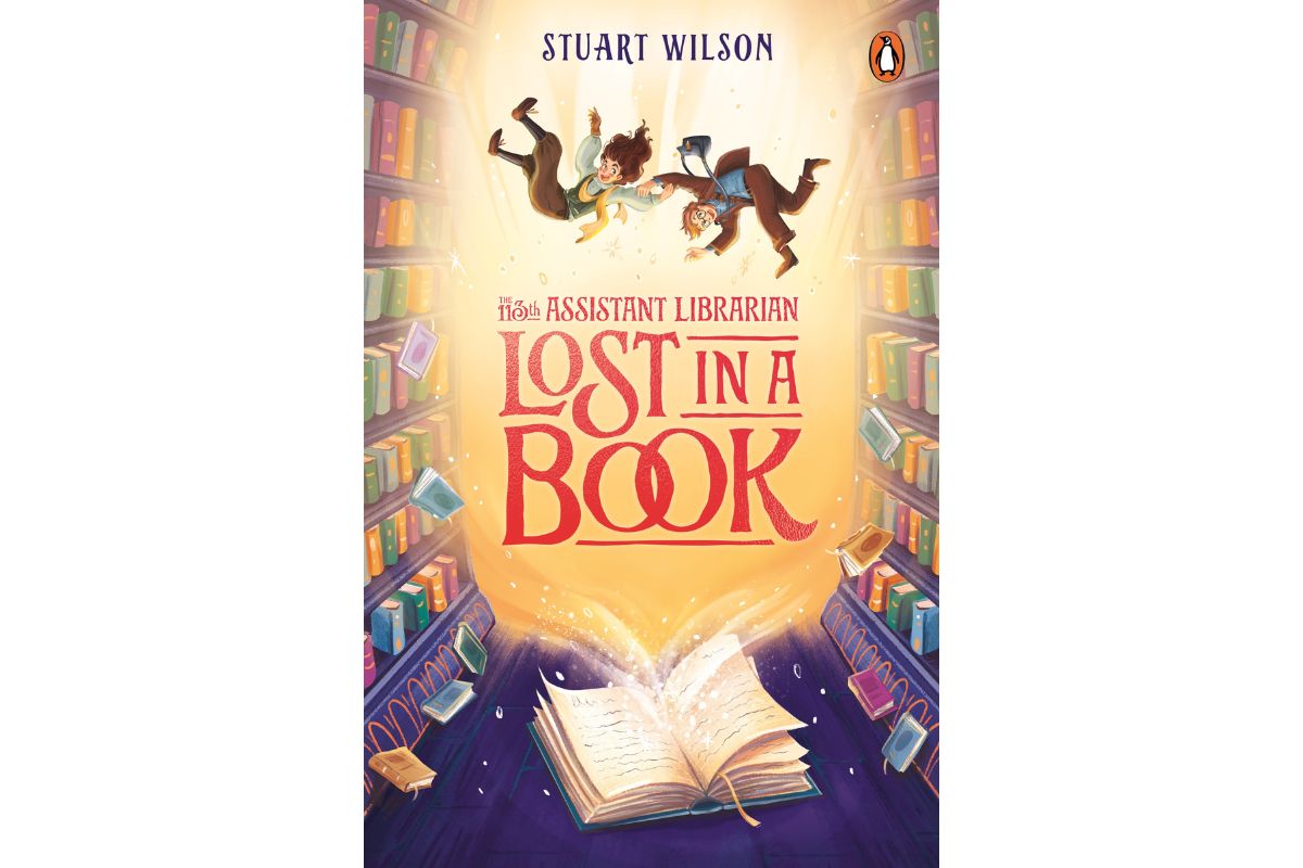 Book cover for The 113th Assistant Librarian Lost In A Book.