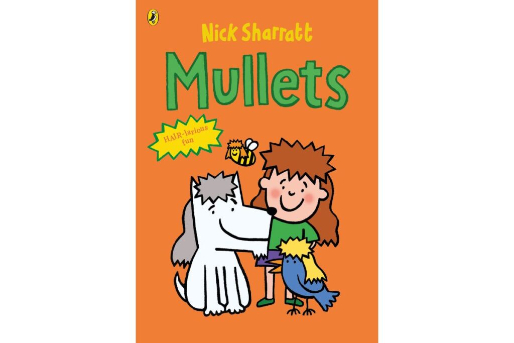 Book cover for Mullets
by Nick Sharratt.