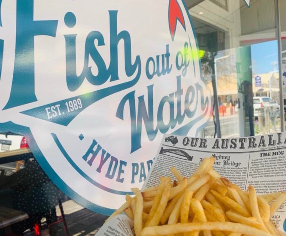 Fish out of water best fish and chips