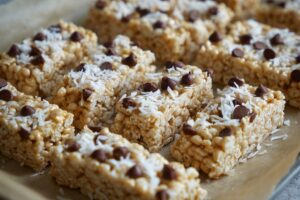 No-Bake Oat and Crispy Rice Cereal Bars