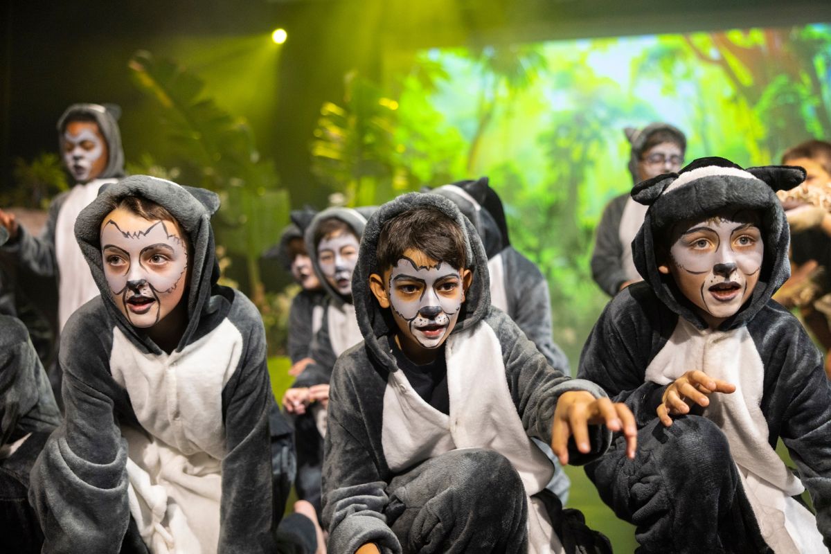 Prince Alfred College students dress the part for The Jungle Book school production.