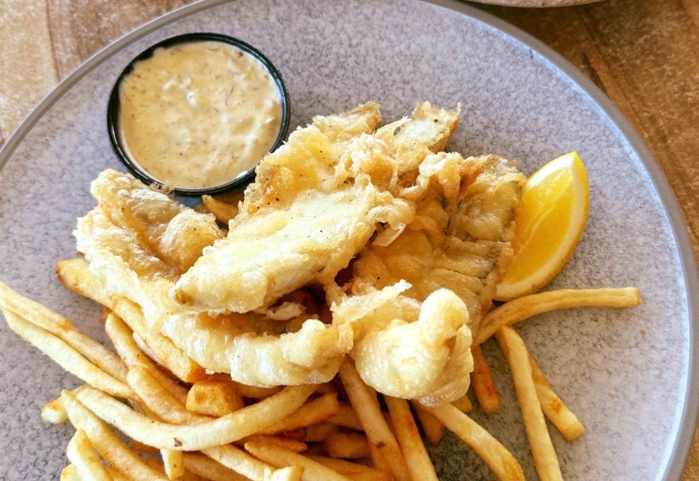 Kuti Shack fish and chips