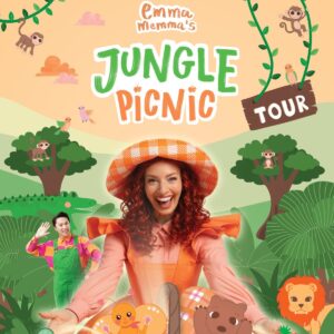 Emma Memma Jungle Picnic Tour poster, Adelaide.