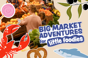 Adelaide Central Market School Holiday promotion.