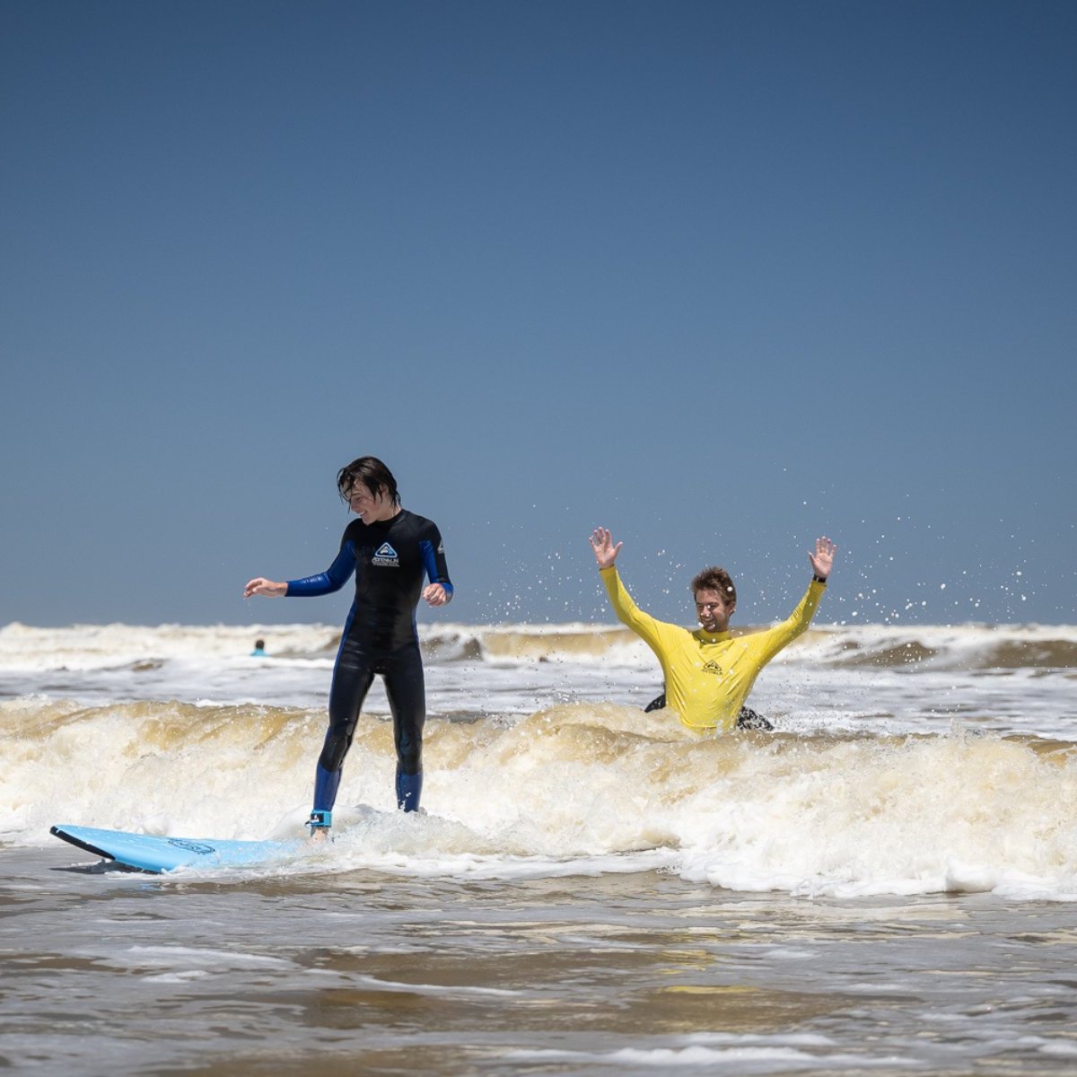 Wilderness Escapes school holidays surfing activities.