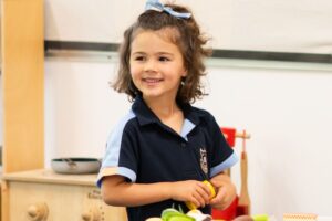 Walford School, Adelaide. Early Learning Centre aged children enjoying class activities.