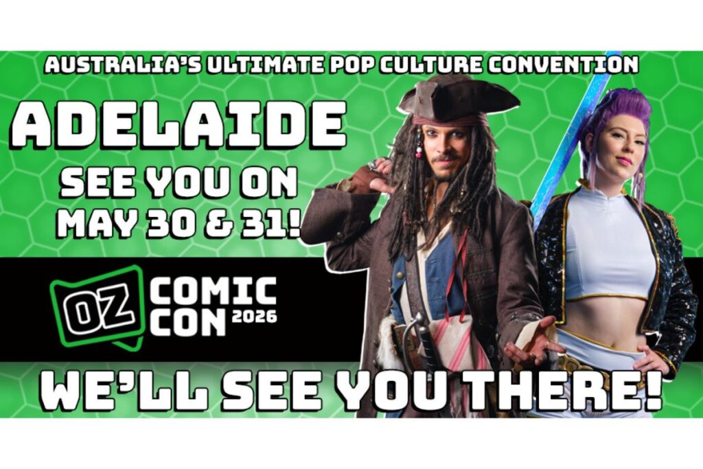 Adelaide Comic Con 2026 Poster.