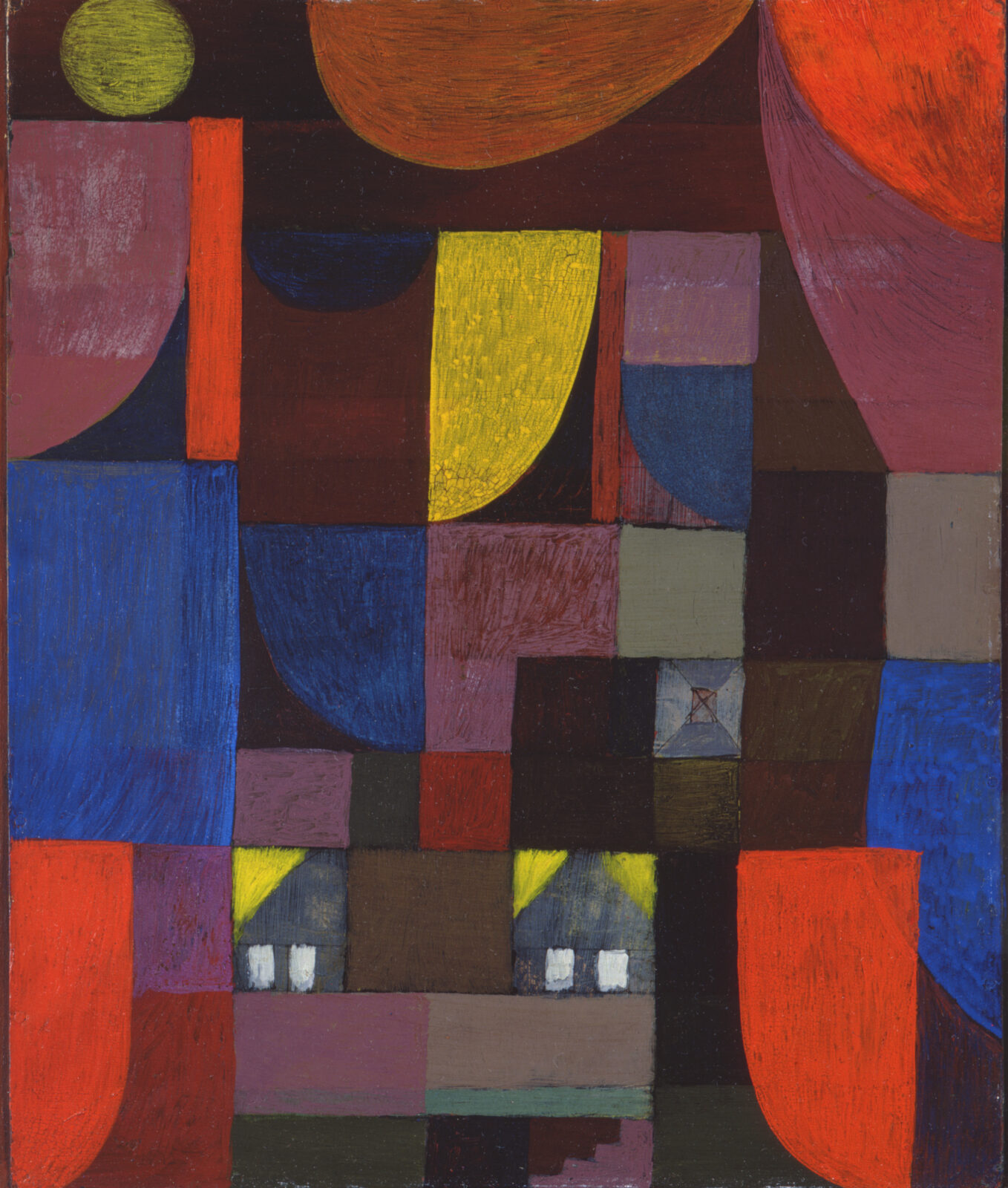 Villas for Marionettes (Villen für Marionetten) by artist Paul Klee