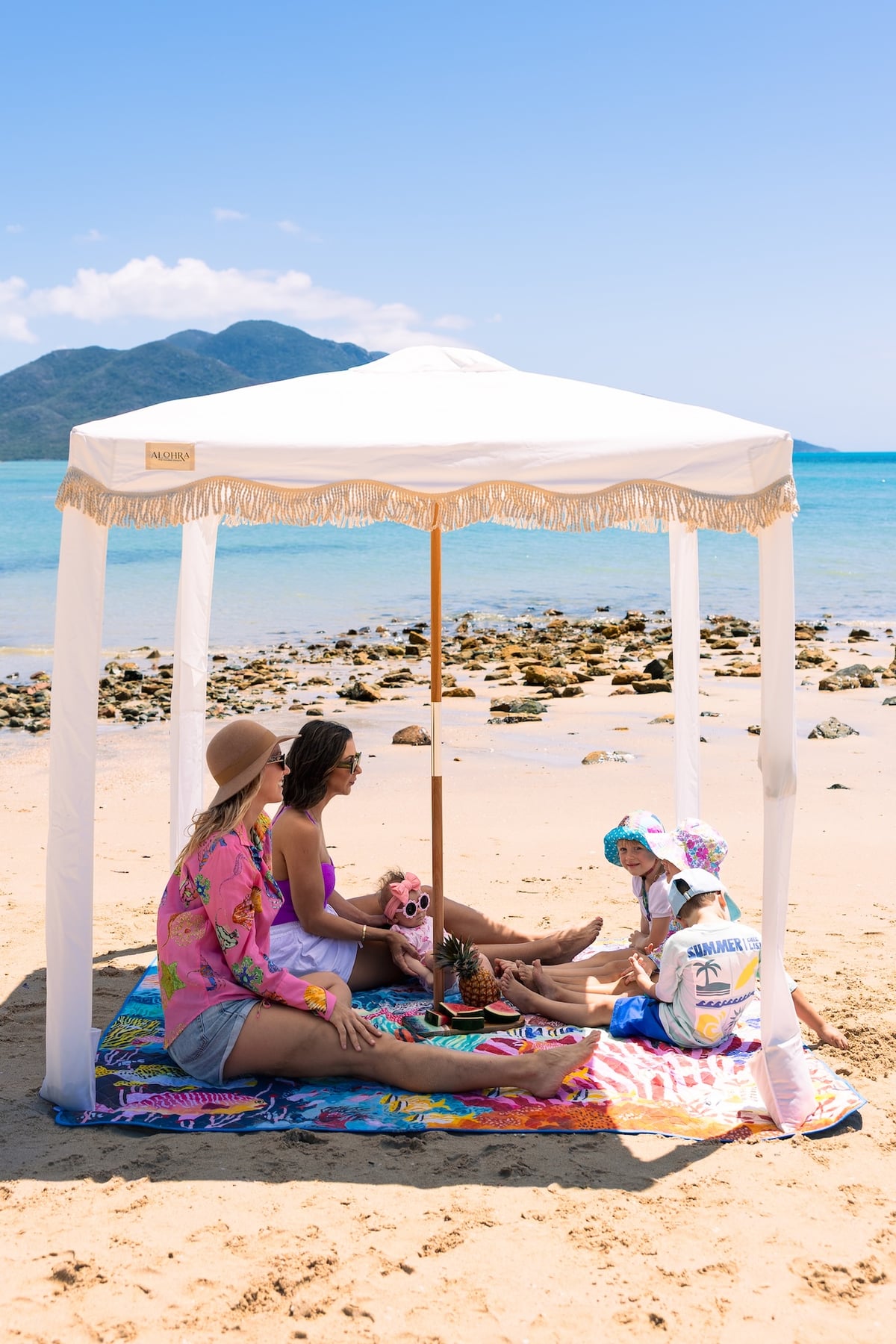 Rudie Nudie_Octopus's Garden Umbrella Picnic Rug