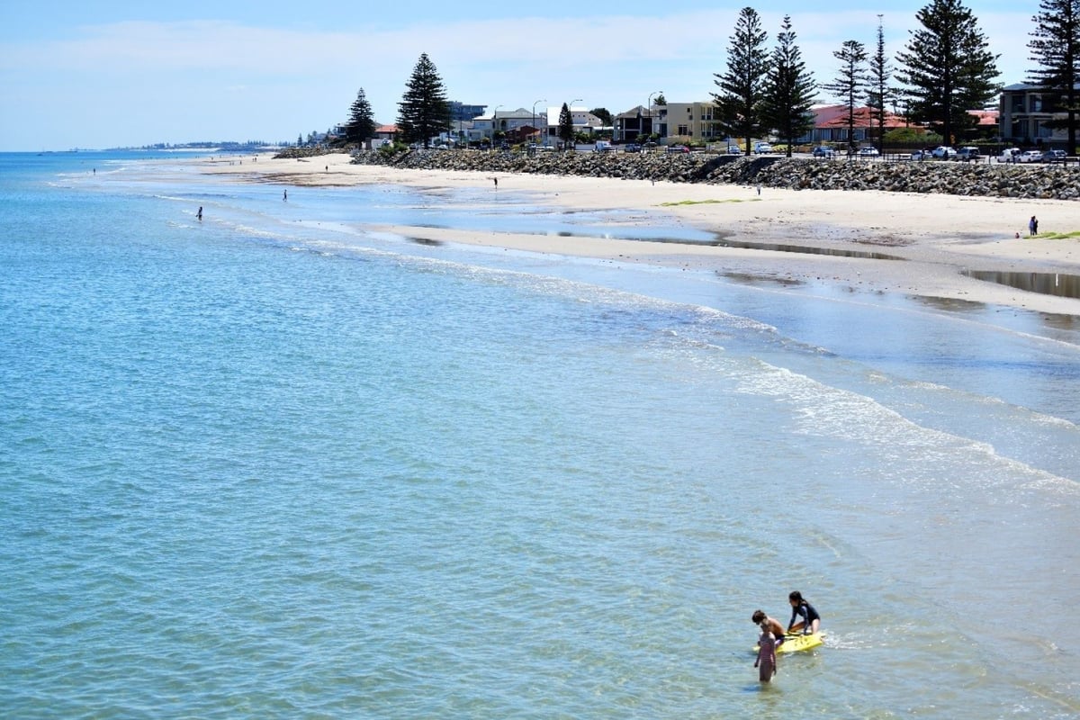 Brighton Beach foreshore and jetty