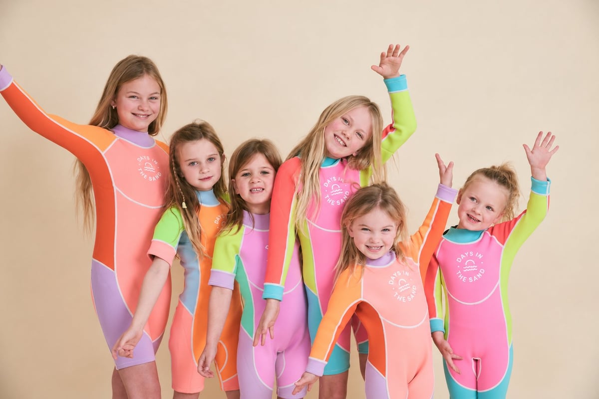 Colourful Days in the Sand Girls’ Collection