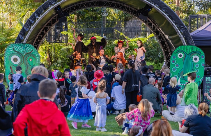 Halloween decorations and activities at Adelaide Zoo